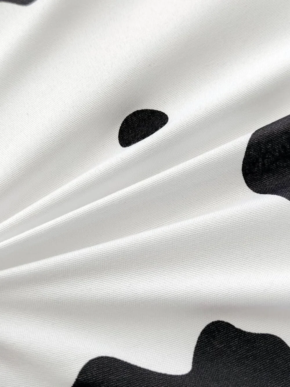 3 Pieces Milk Cow Print Stuff Bedding Comforter Set Full with 2 Pillowcases for
